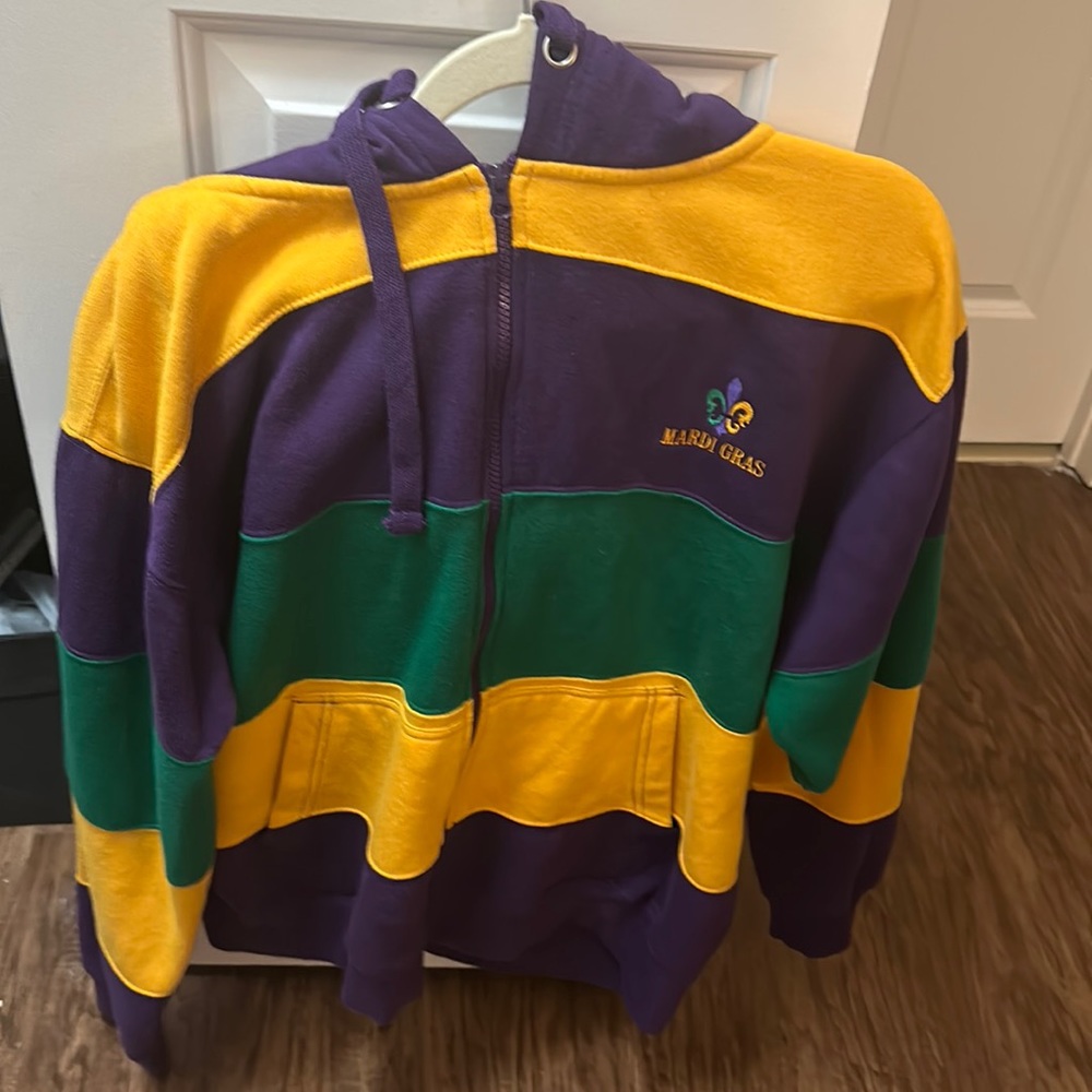 Mardi Gras jacket!